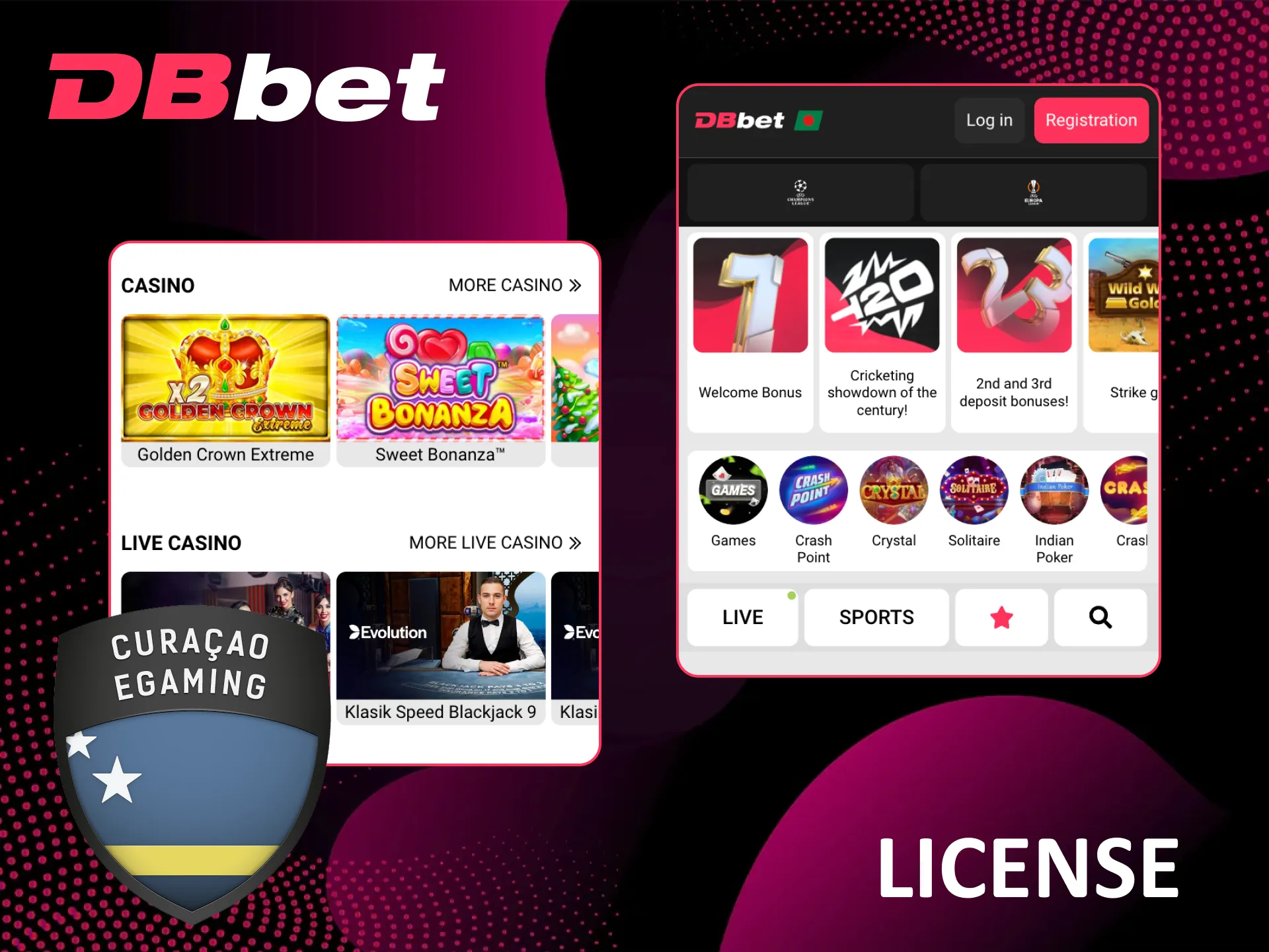 Does Dbbet online casino have a gaming license.