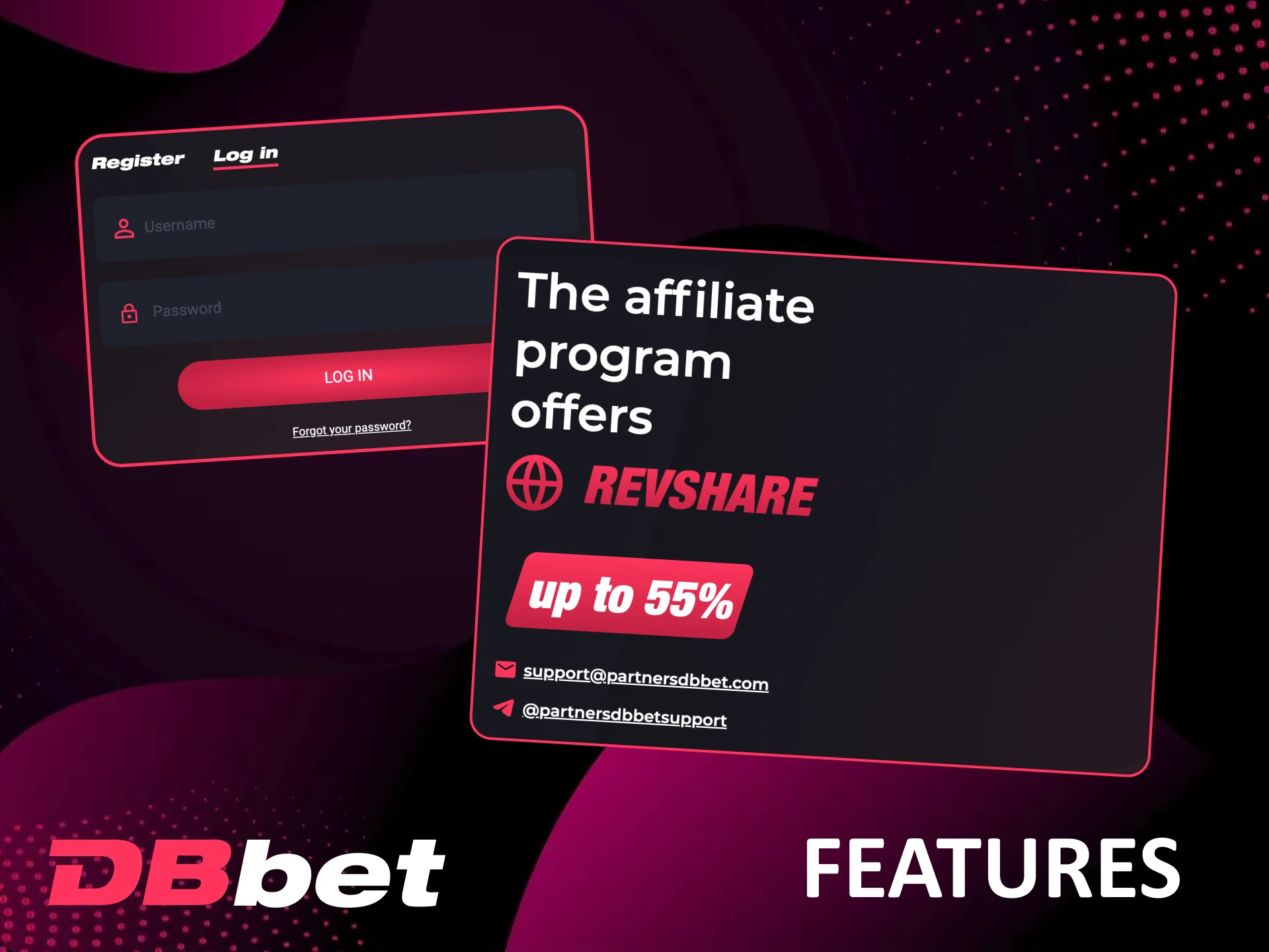 What will users receive if they become members of the Dbbet online casino affiliate program.