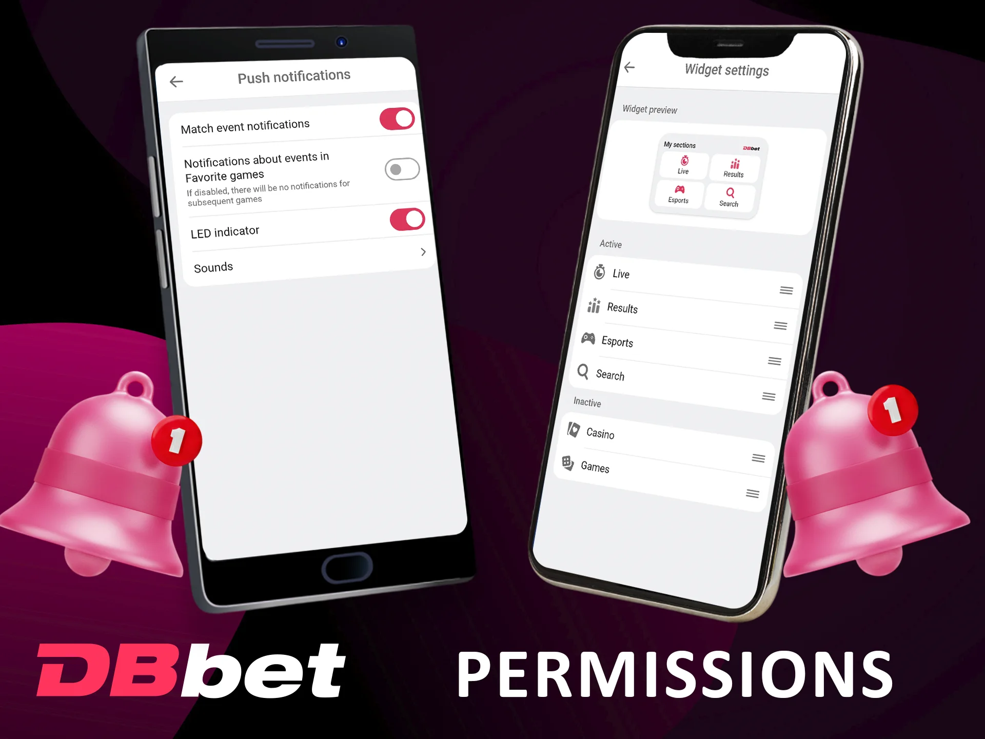 Dbbet App Device Permissions explained here.
