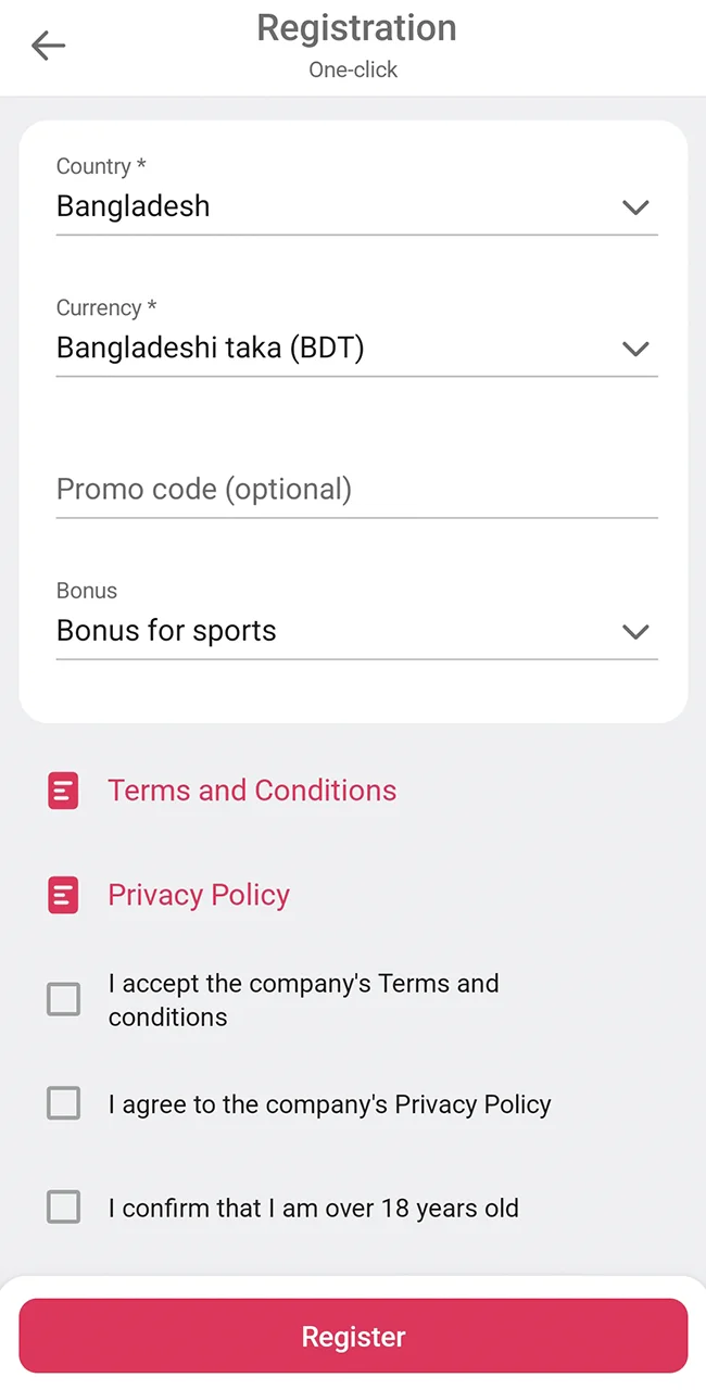 Dbbet Registration for players in Bangladesh.