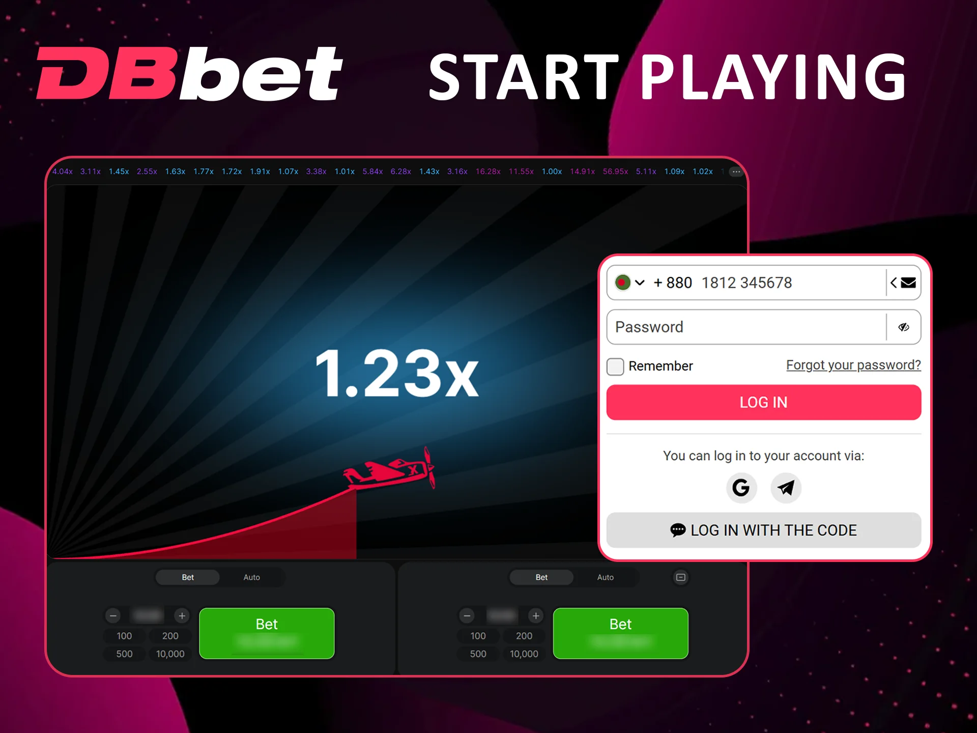 Start your Dbbet Aviator journey in Bangladesh.