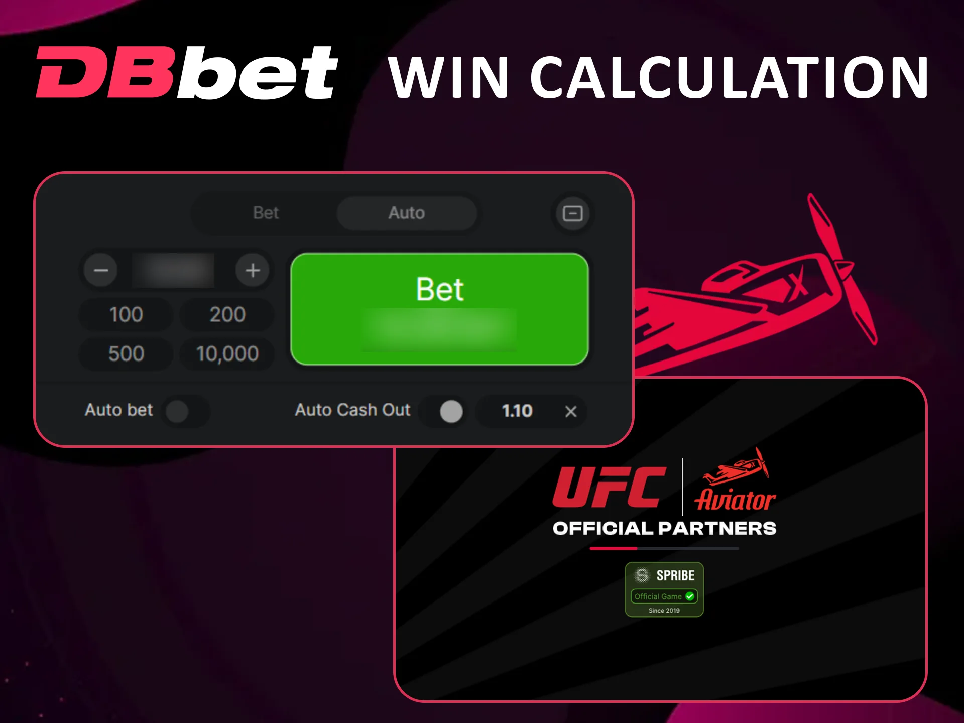 How Aviator winnings are calculated at Dbbet.