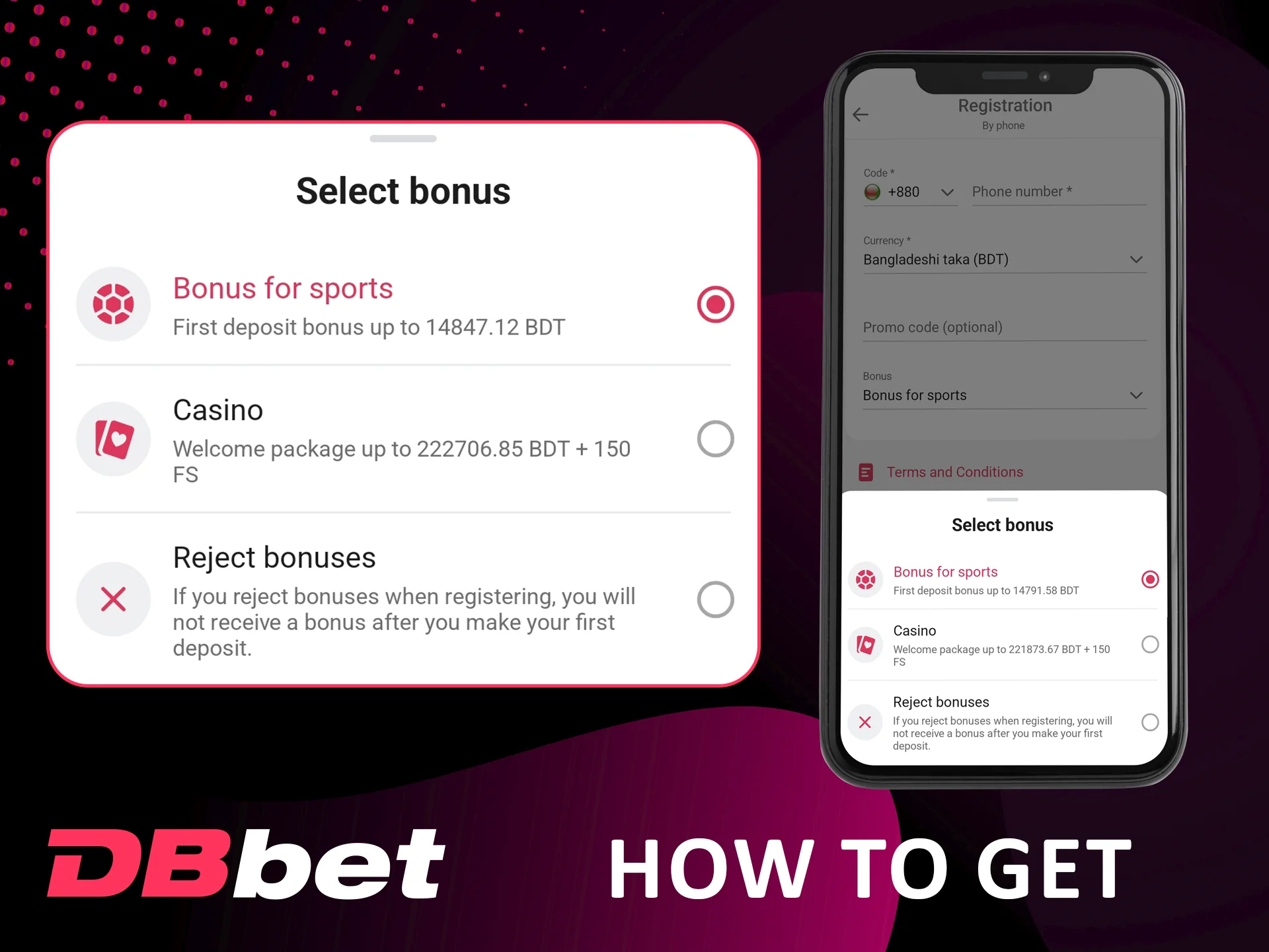 Claim Dbbet App Bonuses in Bangladesh now.