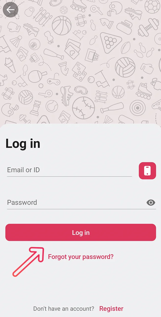 Log in to your Dbbet Bangladesh account.