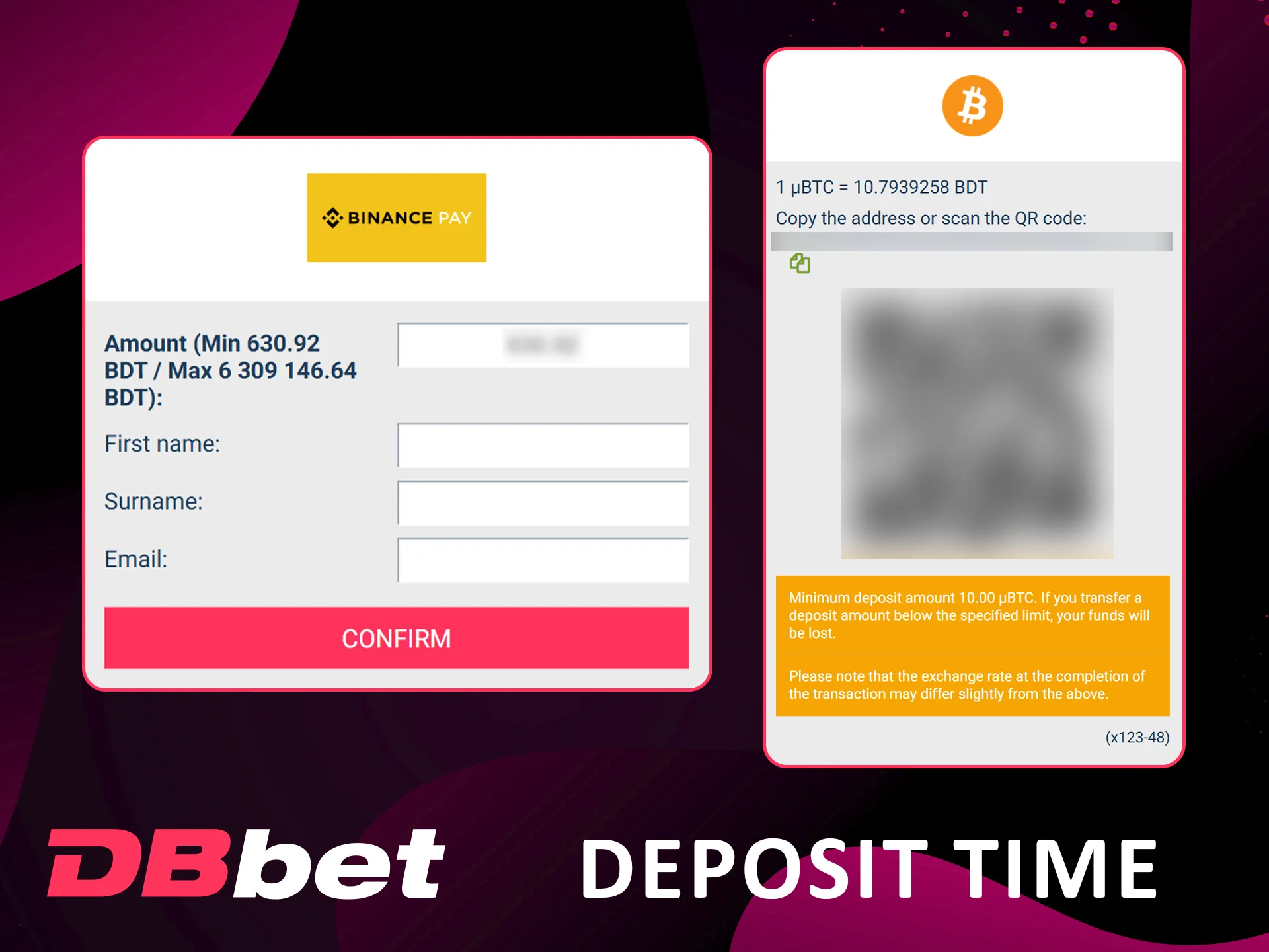 Check Dbbet Deposit Time for Bangladesh users.