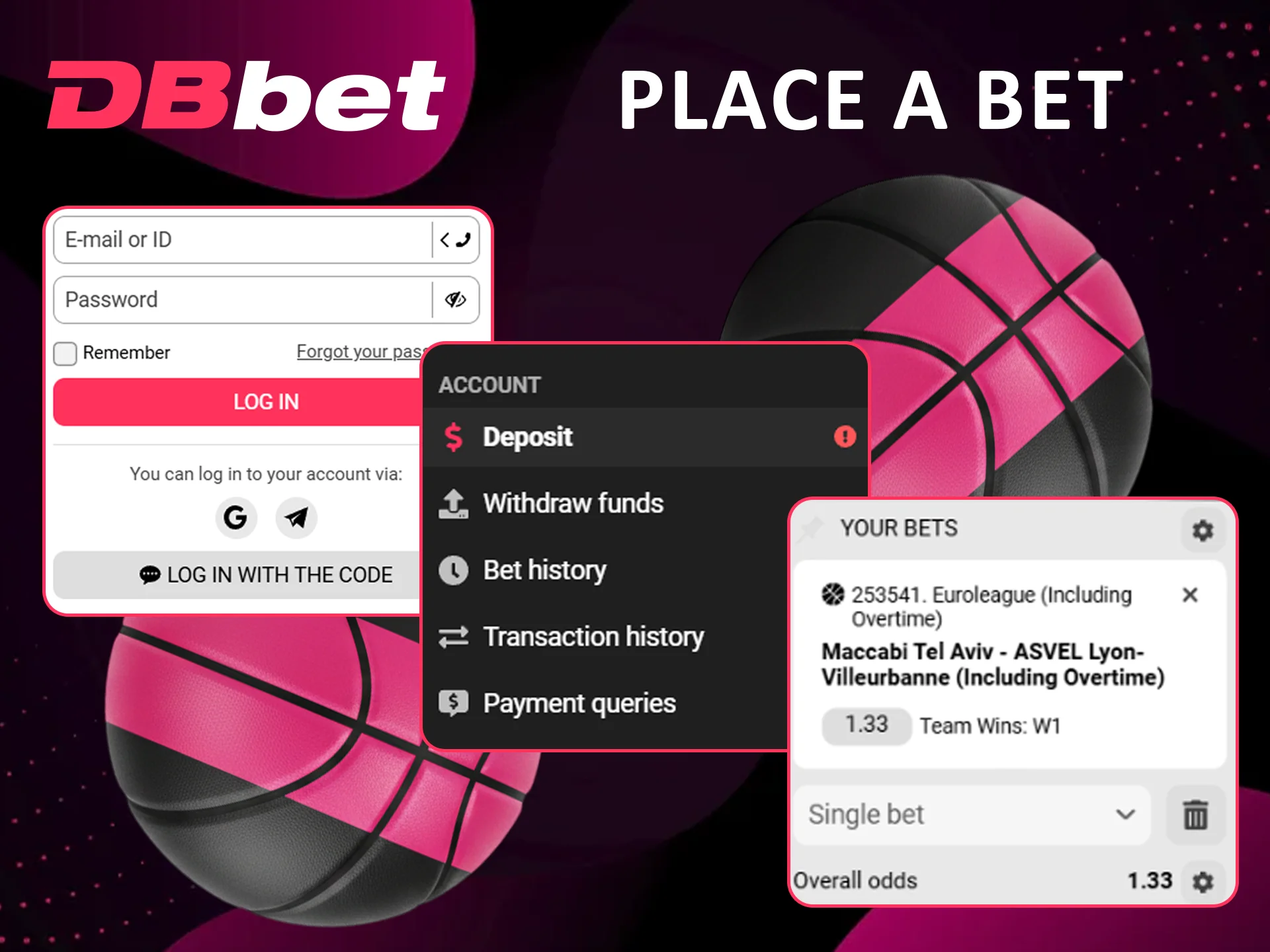 How to Place a Bet at Dbbet.
