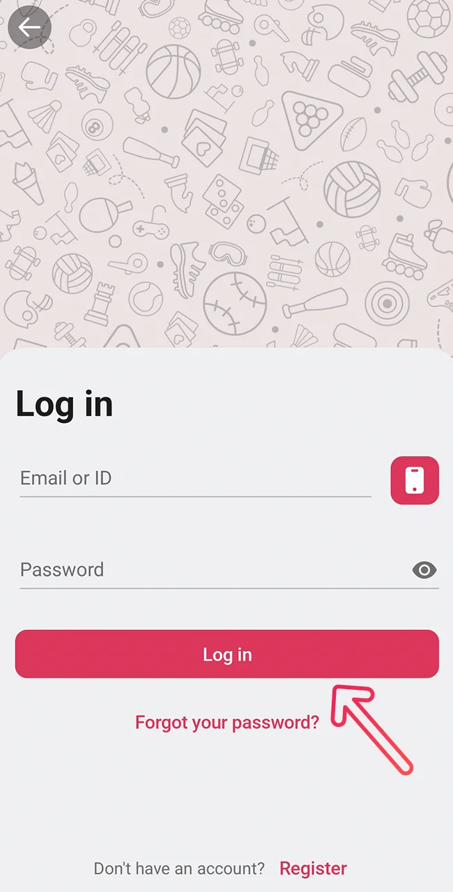 Enter your Dbbet Bangladesh profile securely.